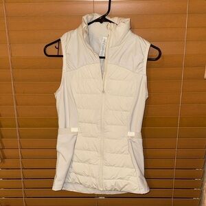 Lululemon Athletica Ivory Sleeveless Vest